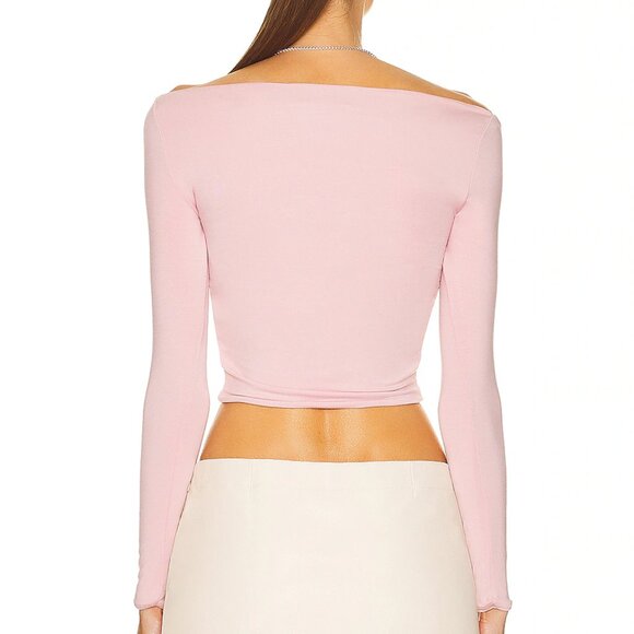 SER.O.YA Artemis top, pastel pink, size small - Picture 3 of 8